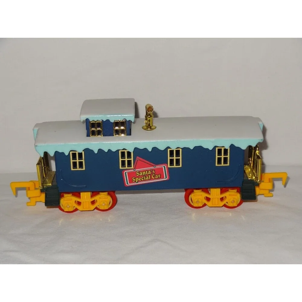 NORTH POLE Christmas EXPRESS Train 5301 Santa's Special Car Cart 1992 Toy State